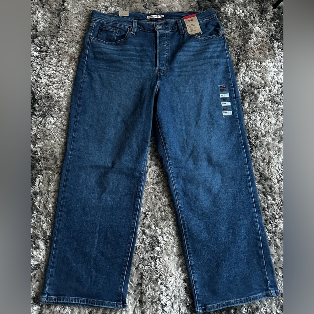 Women’s Levi’s Ribcage Straight Ankle size 16W